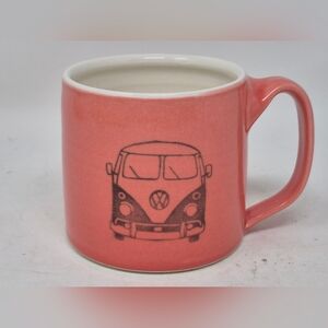 Volkswagen Bus Studio Pottery Pink Mug